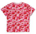 A BATHING APE BAPE KIDS ABC CAMO APE & MILO ONE POINT TEE
