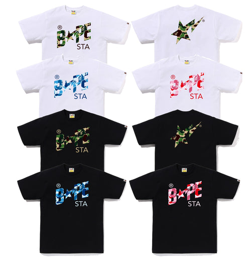 A BATHING APE ABC CAMO BAPE STA TEE