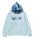 A BATHING APE Ladies' ABC CAMO LOGO WITH BABY LISA PULLOVER HOODIE