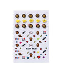A BATHING APE Ladies' BABY LISA NAIL SEAL SET