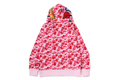 A BATHING APE ABC CAMO DOUBLE SHARK FULL ZIP HOODIE