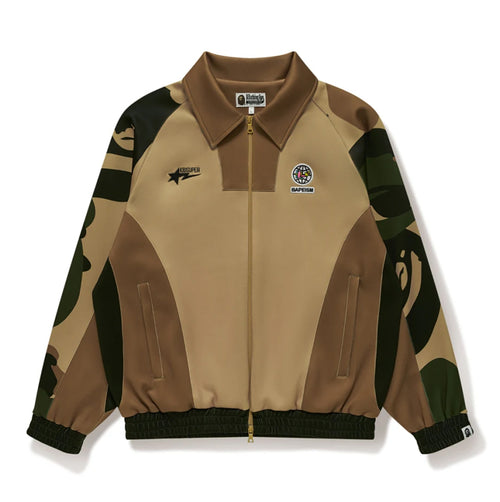 A BATHING APE BAPE x KIDSUPER PATCHWORK TRACK JACKET