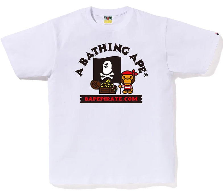 A BATHING APE BAPE PIRATE STORE PIRATE MILO TEE