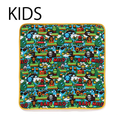 A BATHING APE BAPE KIDS BABY MILO GAME PATTERN BLANKET