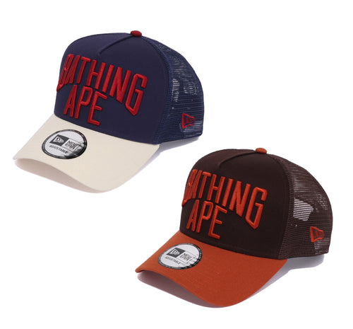 A BATHING APE NYC LOGO NEW ERA 9 FORTY CAP