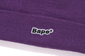 A BATHING APE BAPE PATCH KNIT CAP