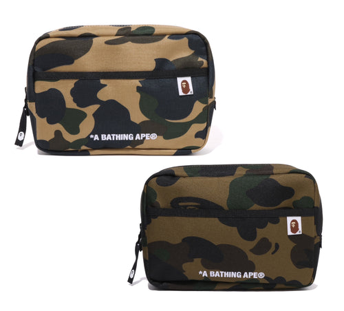 A BATHING APE 1ST CAMO CORDURA MULTI POUCH