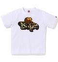 A BATHING APE BAPE KIDS 1ST CAMO MILO ON BAPE TEE