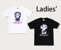 A BATHING APE Ladies' STA STRIKE CAMO BABY MILO TEE