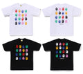 A BATHING APE 32ND ANNIV. APE HEAD TEE