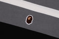 A BATHING APE BAPE HEAD ONE POINT HOOP TEE