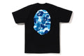 A BATHING APE ABC CAMO BIG APE HEAD TEE