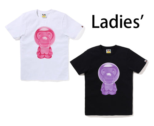 A BATHING APE Ladies' MILO GUMMY CANDY TEE - happyjagabee store