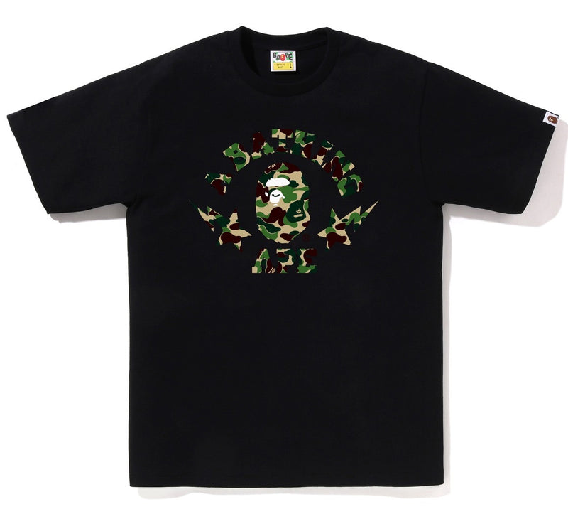A BATHING APE ABC CAMO STA COLLEGE TEE