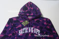 A BATHING APE COLOR CAMO PULLOVER HOODIE