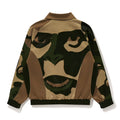 A BATHING APE BAPE x KIDSUPER PATCHWORK TRACK JACKET