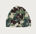 A BATHING APE ABC CAMO KNIT CAP