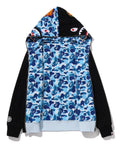 A BATHING APE ABC CAMO REVERSIBLE SHARK FULL ZIP HOODIE