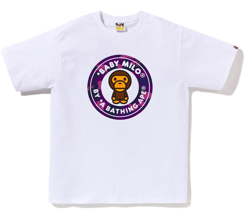 A BATHING APE COLOR CAMO MILO BUSY WORKS TEE