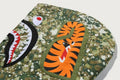 A BATHING APE SPLASH CAMO SHARK FULL ZIP HOODIE