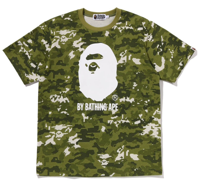 A BATHING APE MULTI PIXEL CAMO BY BATHING APE TEE