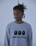 A BATHING APE COMME des GARÇONS CDG OSAKA Limited WAFFLE L/S TEE