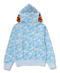 A BATHING APE Ladies' BABY LISA ABC CAMO FULL ZIP HOODIE