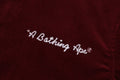 A BATHING APE GENERAL CORDUROY VARSITY JACKET