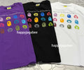 A BATHING APE BAPE WORLD MULTI LOGO TEE