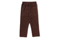 A BATHING APE LINE CAMO JACQUARD METAL LOGO RELAXED FIT TRACK SWEAT PANTS