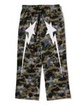 A BATHING APE STA OVER PRINT 1ST CAMO STA MESH SWEAT PANTS