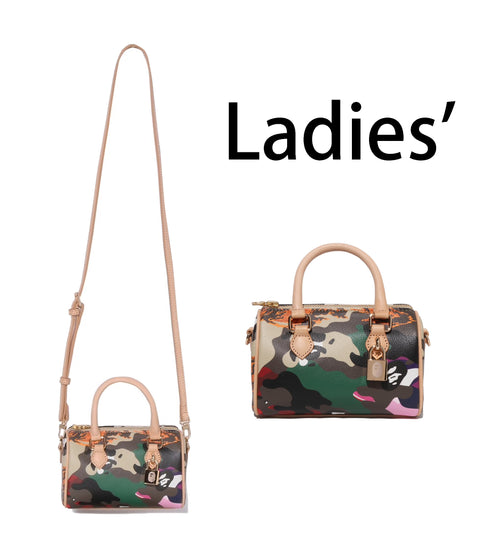 A BATHING APE Ladies' HYBRID CAMO MINI SHOULDER BAG