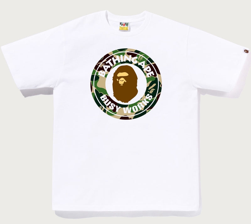 A BATHING APE ABC CAMO BUSY WORKS TEE