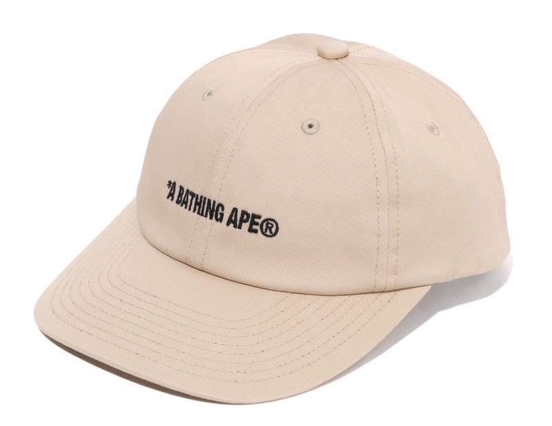 A BATHING APE LOGO CAP