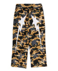 A BATHING APE STA OVER PRINT 1ST CAMO STA MESH SWEAT PANTS