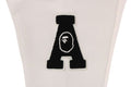 A BATHING APE LUX SPORT BADGES OVERSIZED HOODIE SWEAT VARSITY JACKET