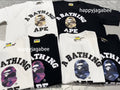 A BATHING APE COLOR CAMO COLLEGE TEE