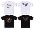 A BATHING APE ONE FUJI TWO TAKA THREE APES SOUVENIR TEE