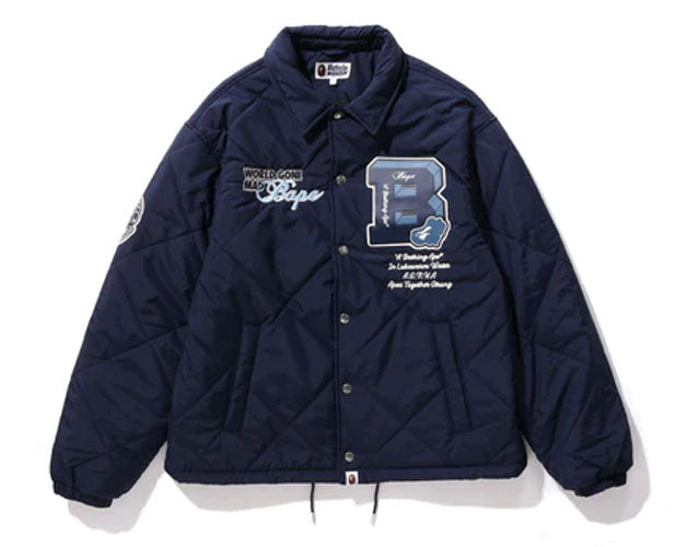 A BATHING APE BAPE PATCH COACH JACKET