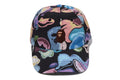 A BATHING APE ART CAMO ONE POINT PANEL CAP