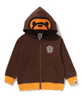 A BATHING APE BAPE KIDS BABY MILO ZIP HOODIE - happyjagabee store
