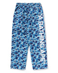 A BATHING APE Ladies' ABC CAMO TRACK PANTS
