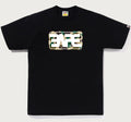 A BATHING APE 1ST CAMO BAPE ROUND BOX LOGO TEE