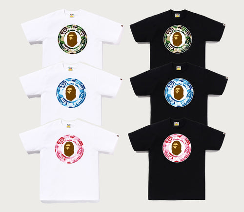 A BATHING APE ABC CAMO BUSY WORKS TEE