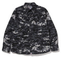 A BATHING APE MULTI PIXEL CAMO MILITARY SHIRT
