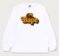 A BATHING APE MILO ON BAPE L/S TEE