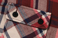 A BATHING APE BAPE CHECK CPO JACKET