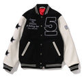 A BATHING APE COMME des GARÇONS CDG OSAKA Limited VARSITY JACKET