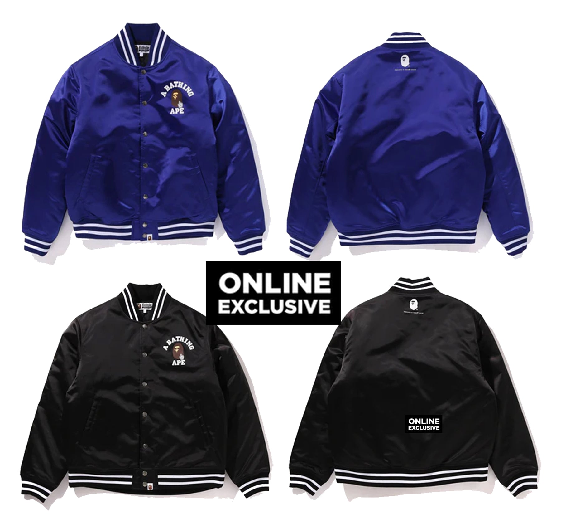 A BATHING APE ONLINE EXCLUSIVE BAPE ONLINE COLLEGE ONE POINT