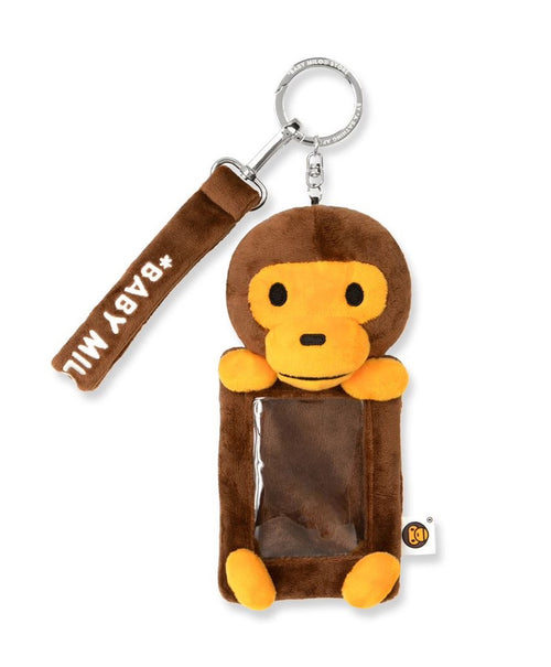 A BATHING APE BABY MILO STORE BABY MILO PLUSH CARD HOLDER